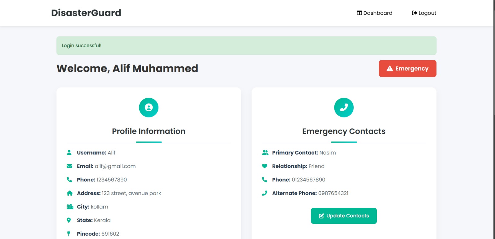 Disaster Management App Screenshot 3